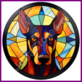 Diamond Painting Dobermann