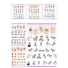 Nail Sticker Set Animals (150 stickers)