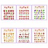 Nagel Sticker Set Fruit 02 (6 vellen)