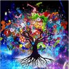 Diamond Painting Kleurrijke Boom