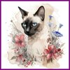 Diamond Painting Kat Siamees