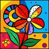 Diamond Painting Bonte Bloemen