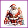 Diamond Painting Kerstman met cadeautjes