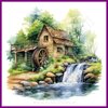 Diamond Painting Watermolen