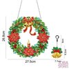 Diamond Painting Christmas Wreath with lighting 003 (Christmas stocking)