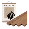 Magnetic frame dark wood (various sizes)