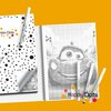 HappyDots DOT Painting Kleurboek Transport - 20 stippelschilderijen