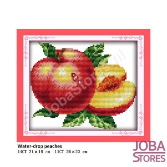 Borduur Pakket Fruit 05 11CT voorbedrukt (26x23cm)