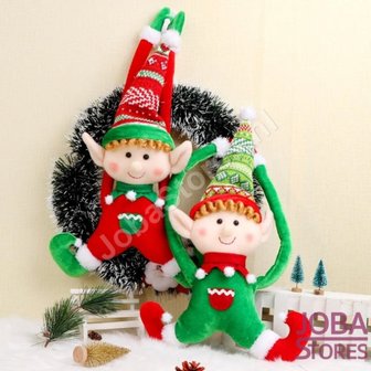 Kerst Poppen Set Elfjes (2 stuks)