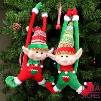 Kerst Poppen Set Elfjes (2 stuks)