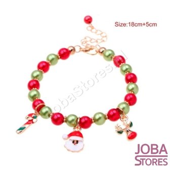 Kerst Armband met bedeltjes 01