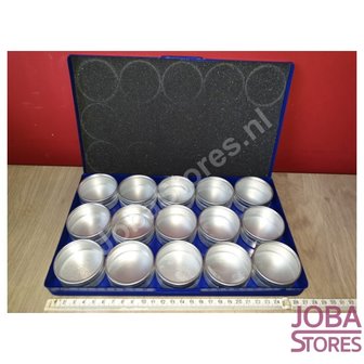 Diamond Painting Storage containers Aluminum (15 pots in size)