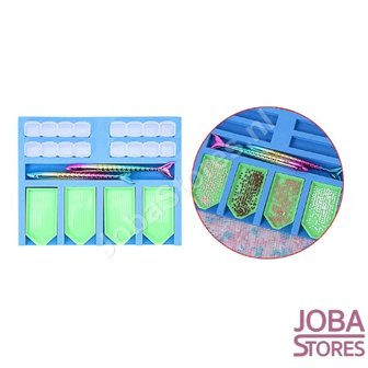 Diamond Painting Shakers Holder Blue - Shop now - JobaStores