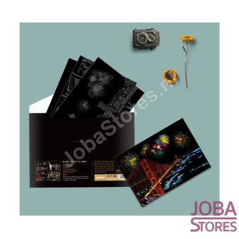 Scratch Drawings Set U.S.A. 21x29cm (4 pieces)