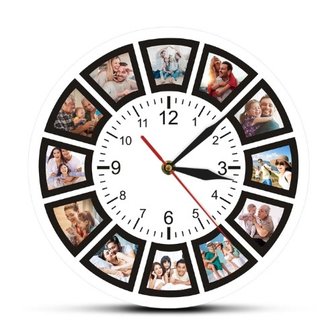 Custom Clock with own photos 002