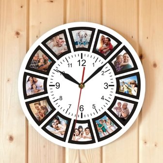 Custom Clock with own photos 002