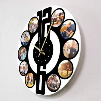 Custom Clock with own photos 005
