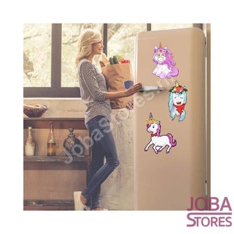 Sticker Fun Sticker Set Unicorns (4 pieces)