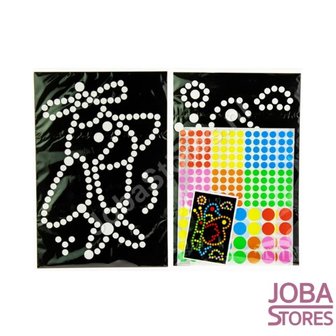 Sticker Fun Sticker Set Dots (6 pieces)