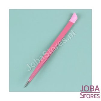 Tweezers for nail stickers (Pink)