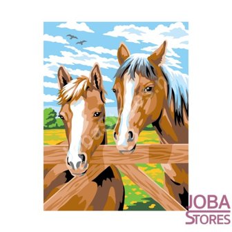 Painting by number &quot;Sequin Art&quot; &quot;Junior&quot; Horses
