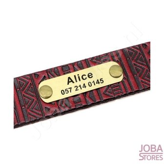 Custom Dog Collar 008 with your own name