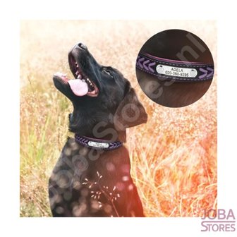 Custom Dog Collar 011 with your own name