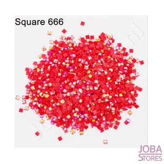 Diamond Painting Special stones Square 666 (20 grams / + - 2500 pieces)