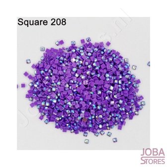 Diamond Painting Special stones Square 208 (20 grams / + - 2500 pieces)
