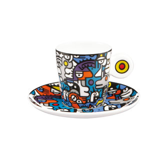 Goebel - Billy the Artist - Espresso Cup Casual Conversation