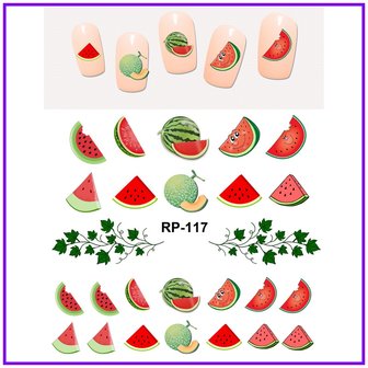 Nail Sticker Set Fruit (150 stickers)