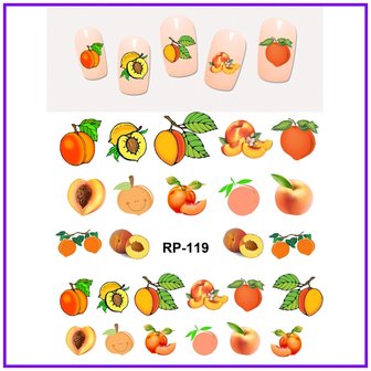 Nail Sticker Set Fruit (150 stickers)