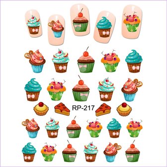 Nail Sticker Set Sweets (150 stickers)