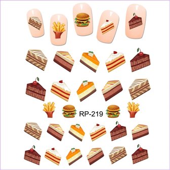 Nail Sticker Set Sweets (150 stickers)