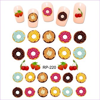 Nail Sticker Set Sweets (150 stickers)
