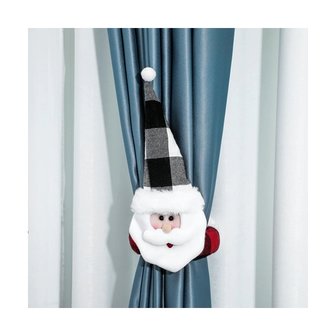 Curtain holder Christmas Santa Claus