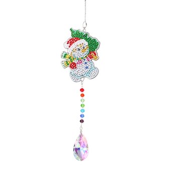 Diamond Painting Pendant Snowman