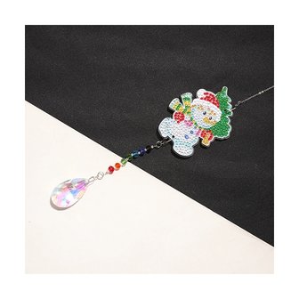 Diamond Painting Pendant Snowman