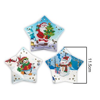 Diamond Painting Christmas Lamps Garland 01