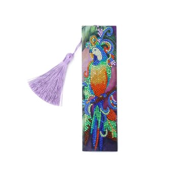 Diamond Painting Bookmark Parrot