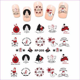 Nail Sticker Set Christmas 03 (6 sheets)