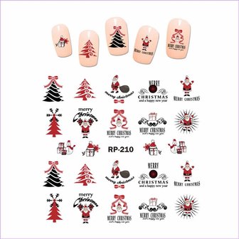 Nail Sticker Set Christmas 03 (6 sheets)