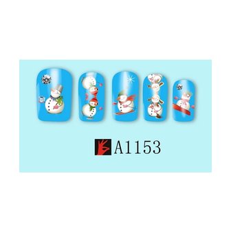 Nail Sticker Set Christmas 02 (12 sheets)