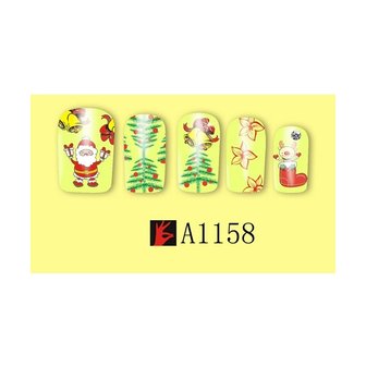 Nail Sticker Set Christmas 02 (12 sheets)