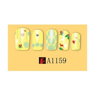 Nail Sticker Set Christmas 02 (12 sheets)