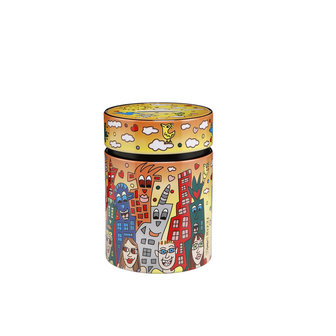 Goebel - James Rizzi | Pop Art | Money box City of Romance | Colorful, City