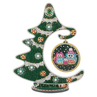 Diamond Painting Christmas Tree on Stand 02