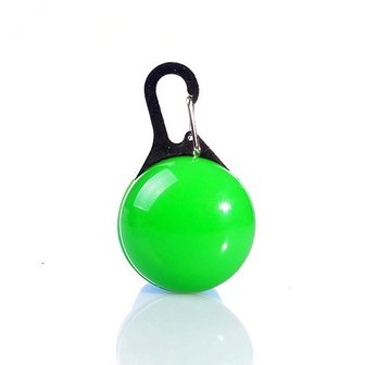 Led Light Bulb with Clip for Dog Collar (Green)