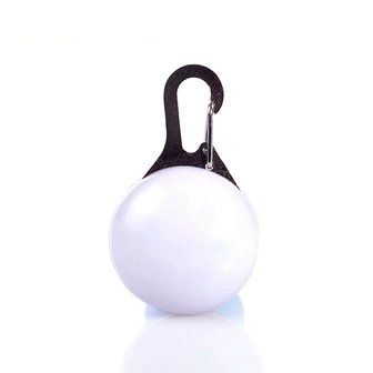Led Light Bulb with Clip for Dog Collar (White)