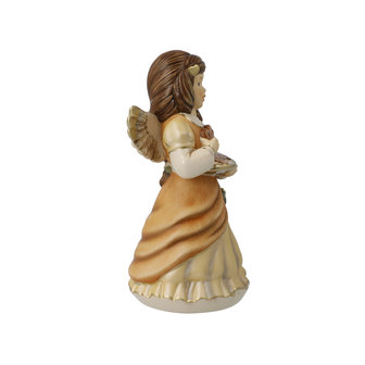 Goebel - Christmas | Decorative statue / figure Angel sweet treat | Pottery, 15cm